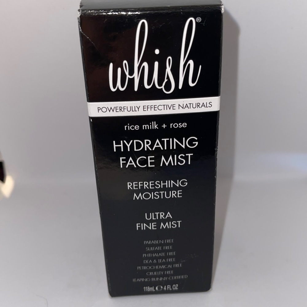 Whish Rice Milk Plus Rose Hydrating Face Mist 4 oz